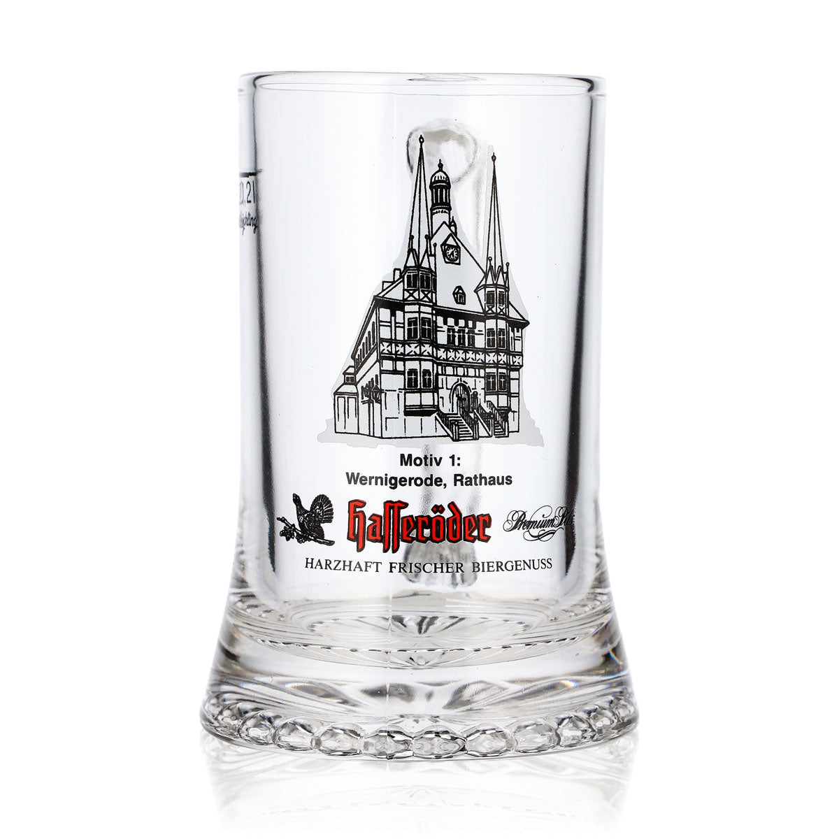 6x Hasseröder Bier Glas Bierkrug 0,2l Motiv 1 Wernigerode Rathaus (6er Set) – Ansicht 2