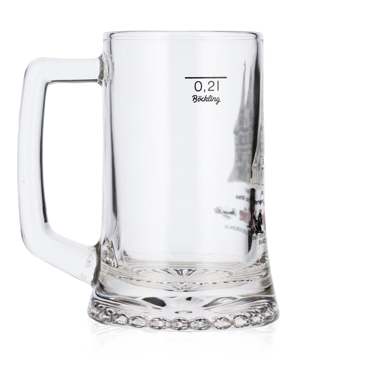 6x Hasseröder Bier Glas Bierkrug 0,2l Motiv 1 Wernigerode Rathaus (6er Set) – Ansicht 4