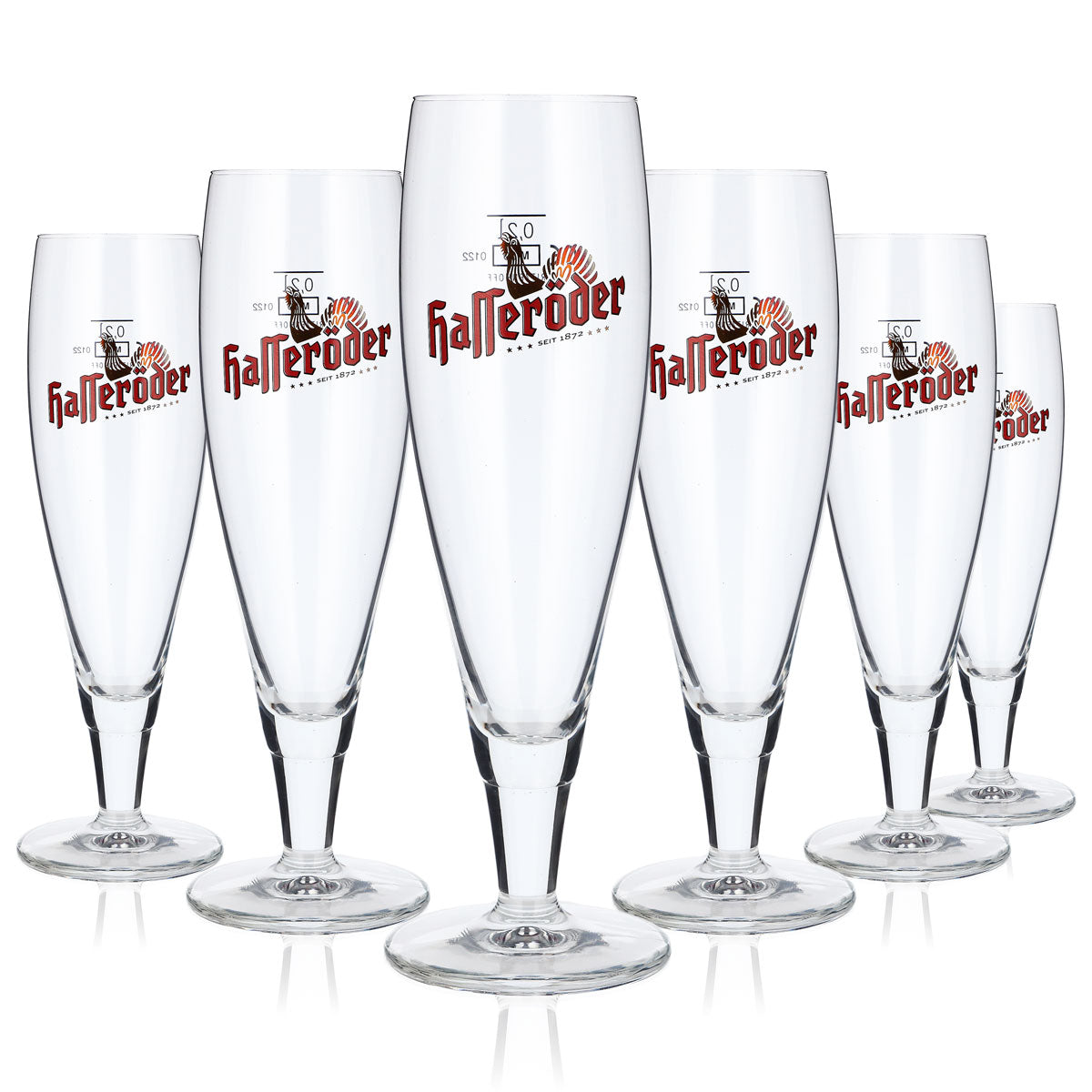 6x Hasseröder Bier Glas Pokalgläser 0,2l Biergläser Ritzenhoff Alegro Pokal – Ansicht 5