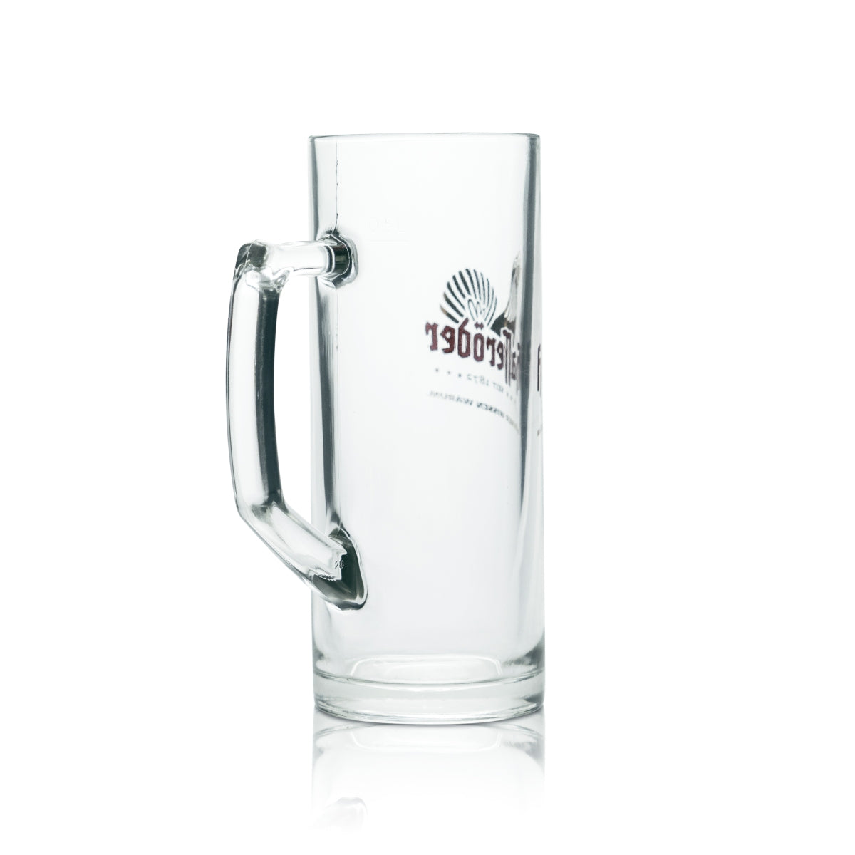6x Hasseröder Glas 0,5l Bier Krug Pilsener Seidel Gläser Brauerei Gastro Geeicht – Ansicht 3
