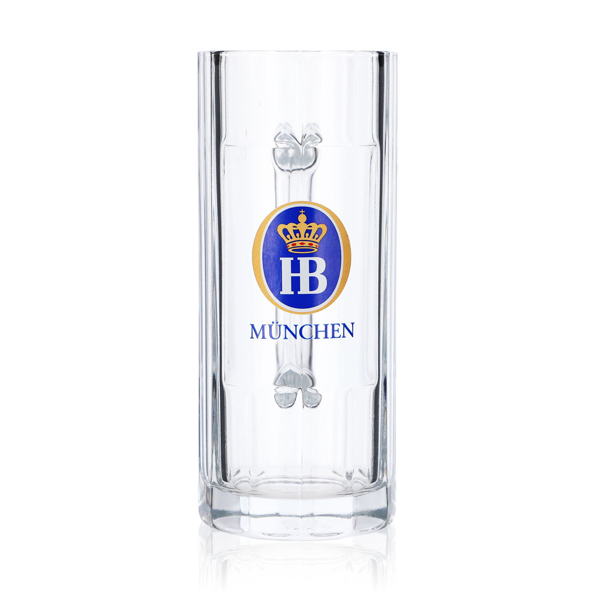 6x HB München Glas 0,3l Bierkrug Humpen Seidel Gläser Set Brauerei Bayern – Ansicht 3