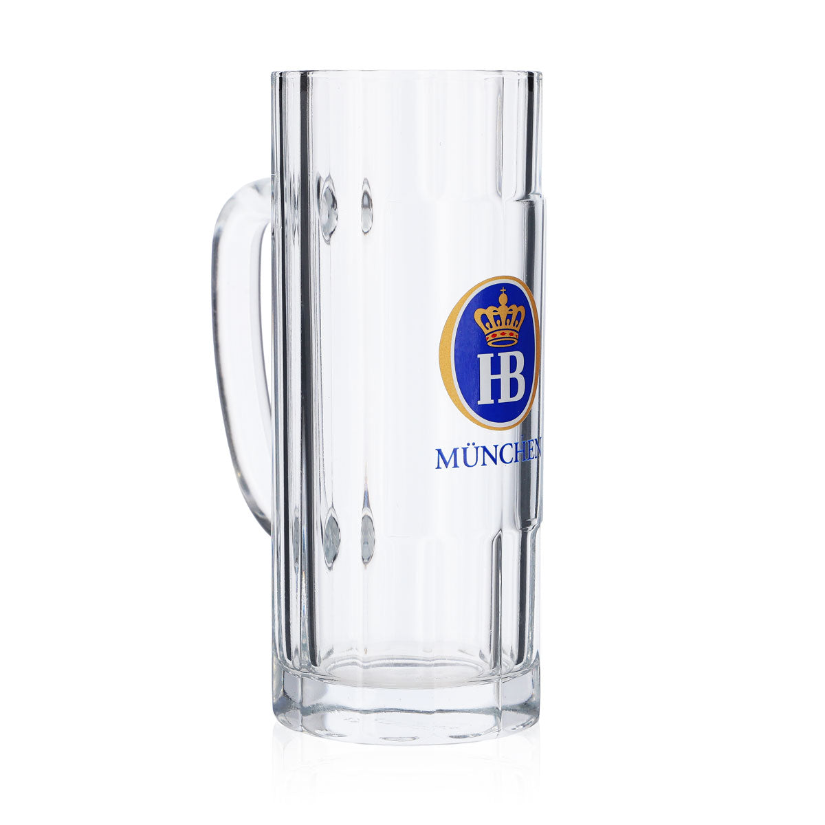 6x HB München Glas 0,3l Bierkrug Humpen Seidel Gläser Set Brauerei Bayern – Ansicht 4