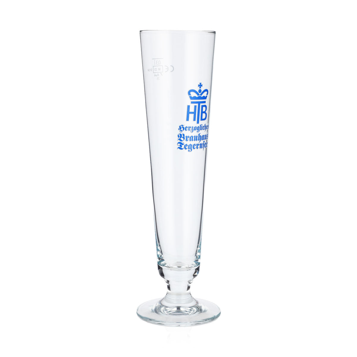 6x HB Tegernsee Bier Glas 0,3l Pilsglas Altes Logo Bierglas Pokalglas (6er Set) – Ansicht 2