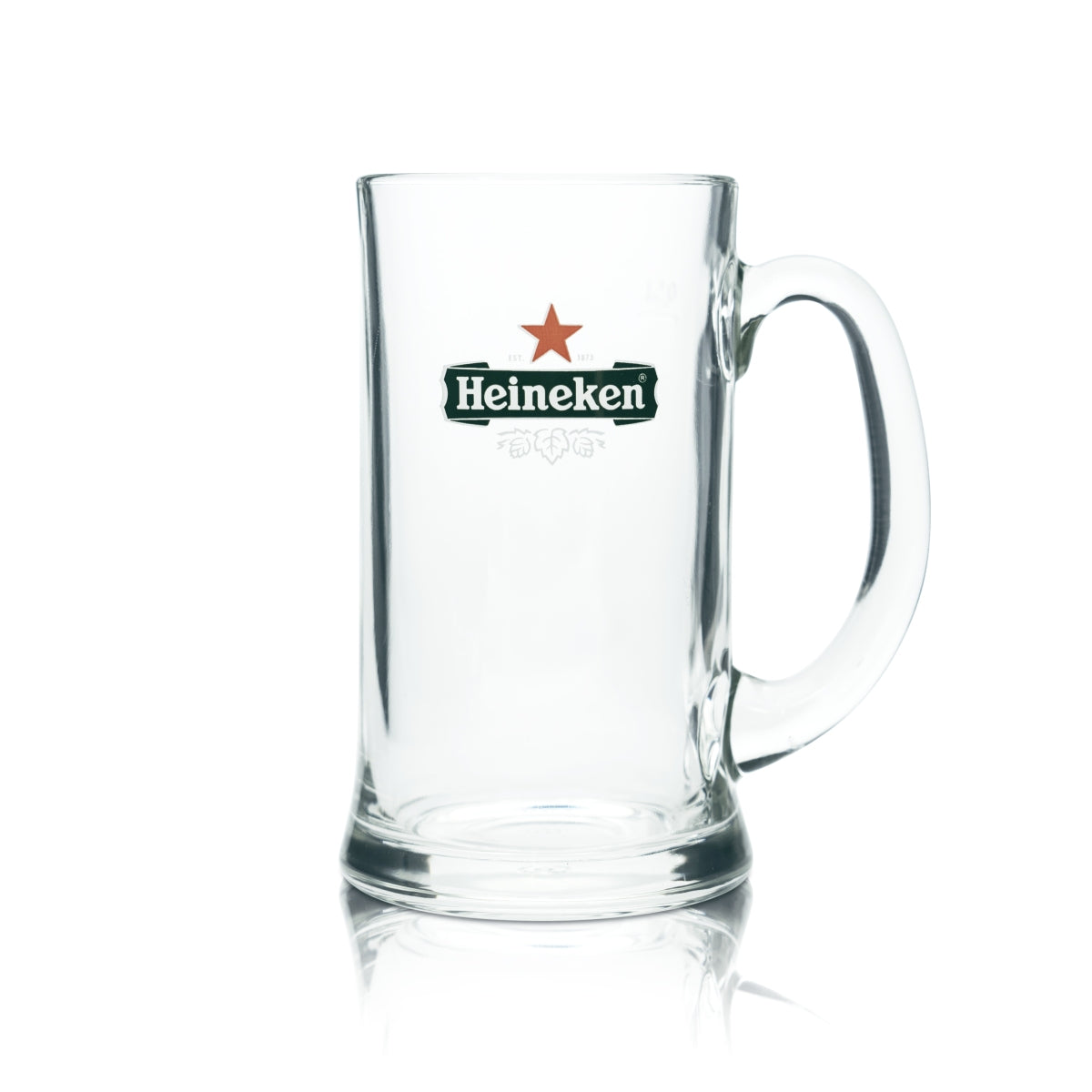 6x Heineken Bier Glas 0,5l Krug Humpen Seidel Henkel Gläser Gastro Bar Kneipe – Ansicht 2