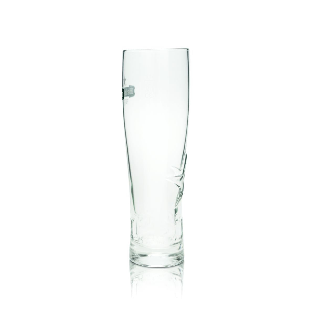 6x Heineken Bierglas 0,4l Konturglas Bierpokal Gläser Set Brauerei Niederlande – Ansicht 3