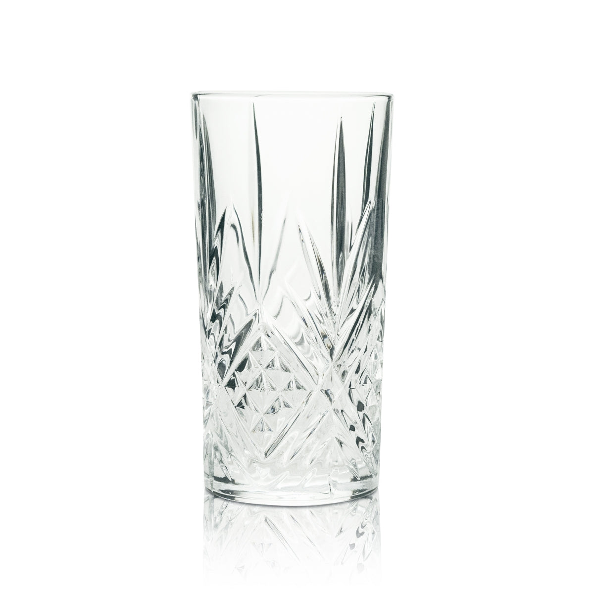 6x Hendricks Glas 0,3l Gin Tonic Longdrink Relief Kristall Cocktail Gläser Edel – Ansicht 3
