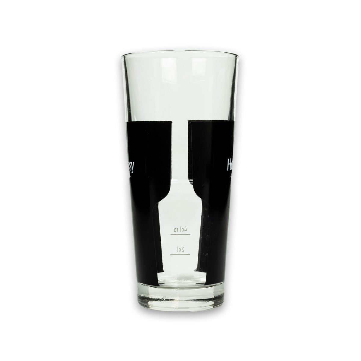 6x Hennessy Whiskey Glas Longdrink schwarz – Ansicht 3