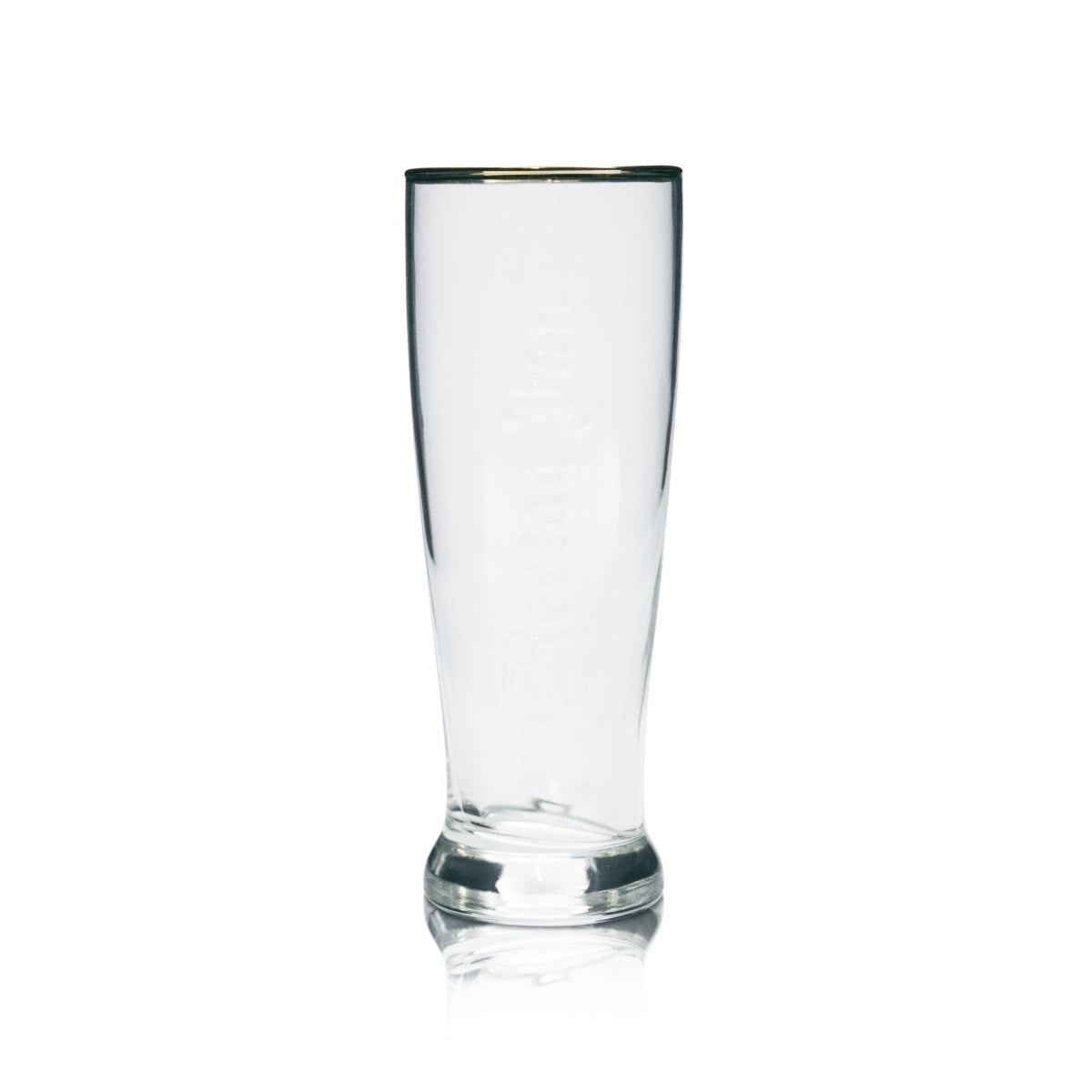 6x Hertog Jan Bier Glas 0,25l Pokal Cup Goldrand Kontur Relief Beer Gläser Bar – Ansicht 2