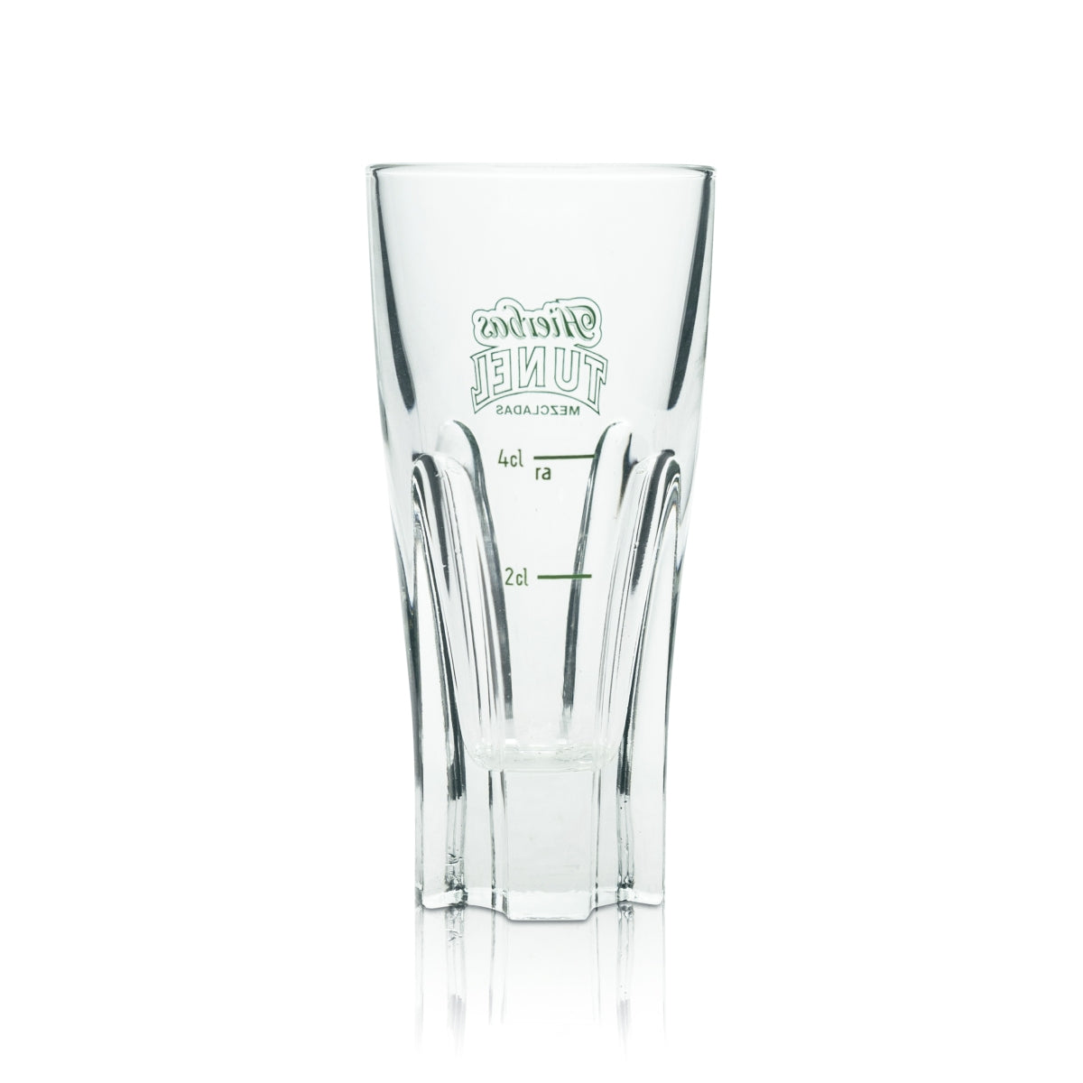 6x Hierbas Tunel Likör Glas Tumbler Longdrink Gläser Cocktail Schnaps Relief 4cl – Ansicht 3