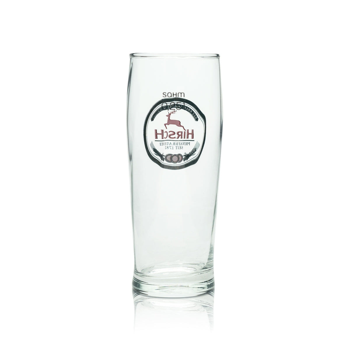 6x Hirsch Bräu Bier Glas 0,25l Becher Trumpf Sahm Willi Tumbler Pils Gläser Beer – Ansicht 3