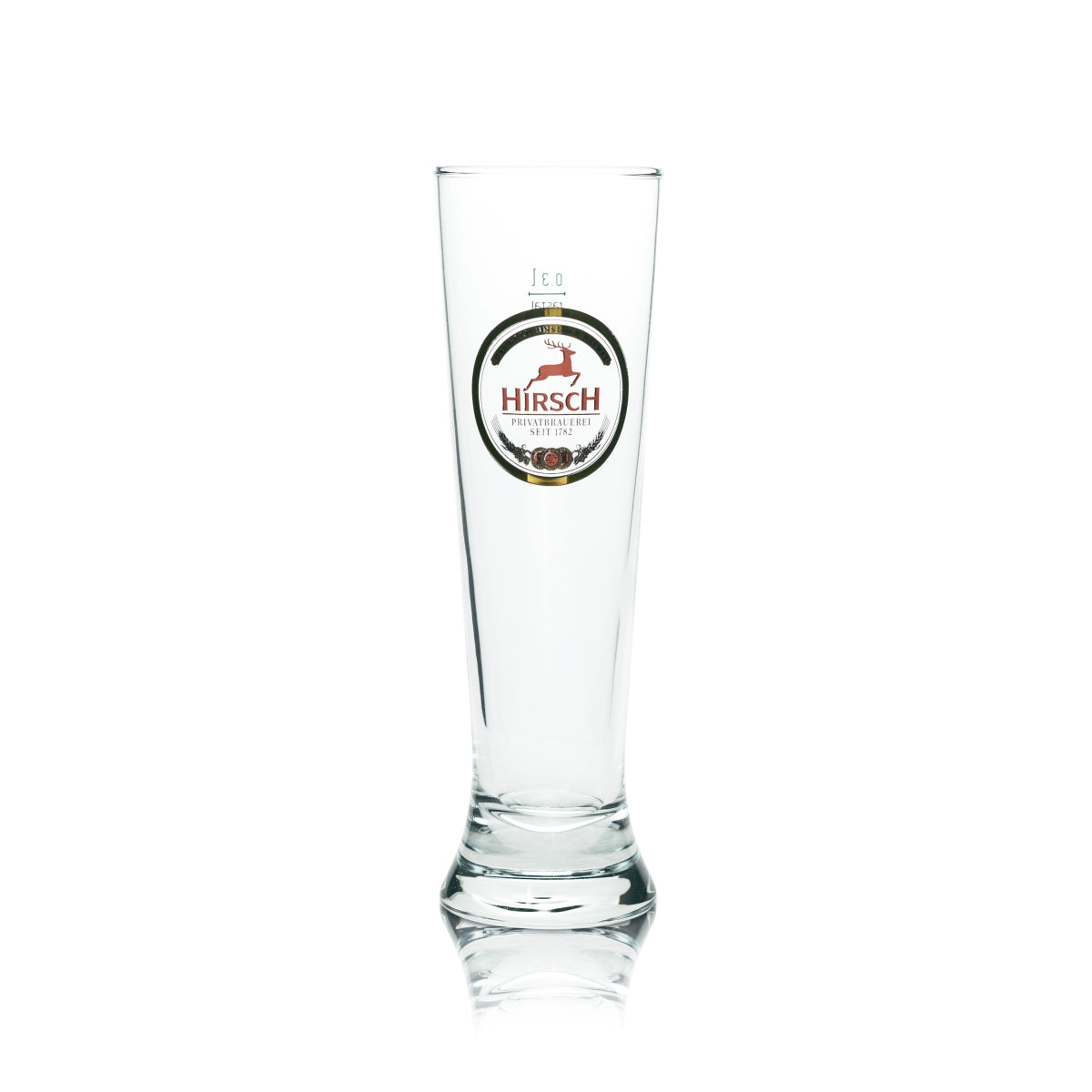 6x Hirsch Bräu Bier Glas 0,3l Pokal Rastal Tulpe Gläser Willi Becher Brauerei – Ansicht 2