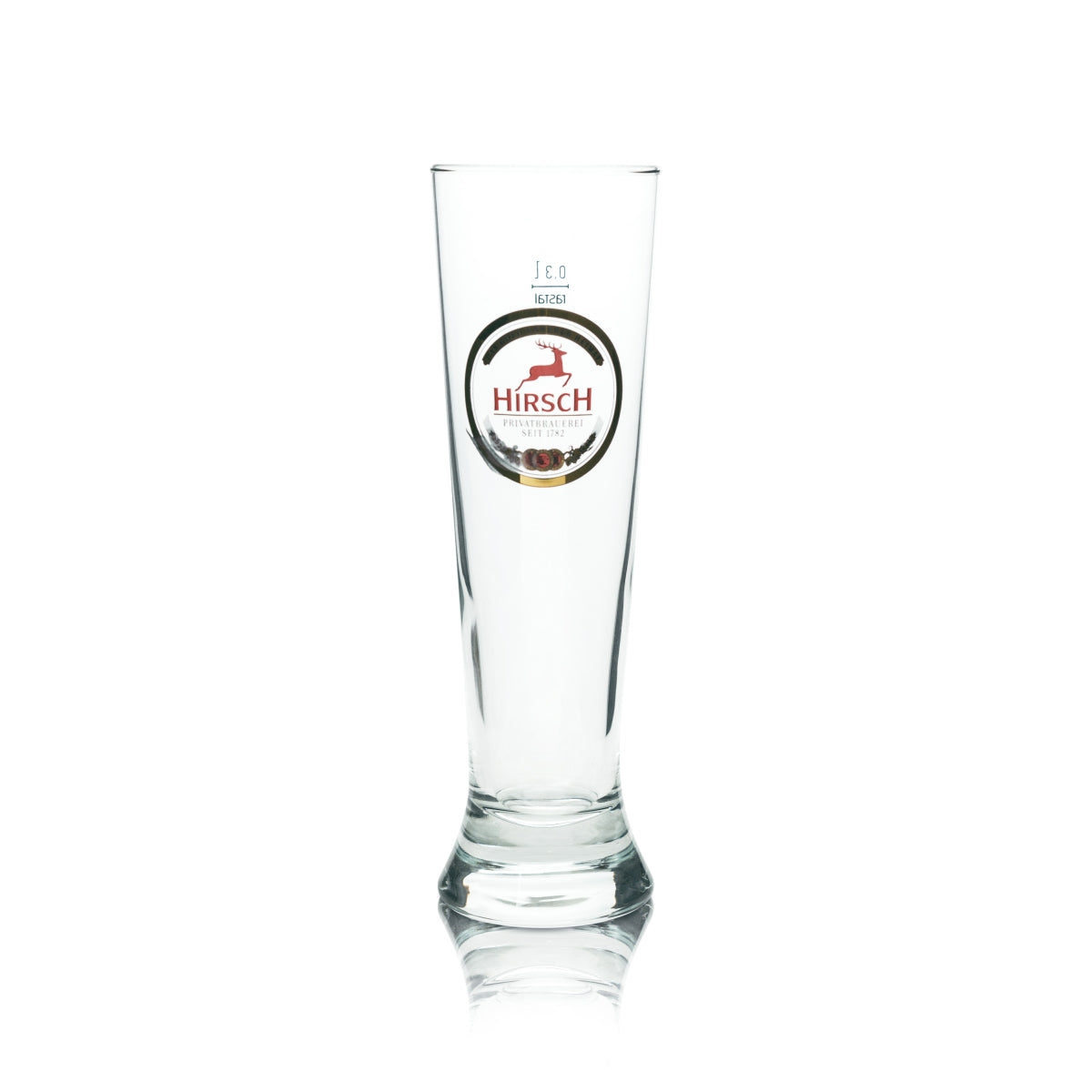 6x Hirsch Bräu Bier Glas 0,3l Tulpe Merkur Rastal Gläser Pokal Pils Export Beer – Ansicht 2