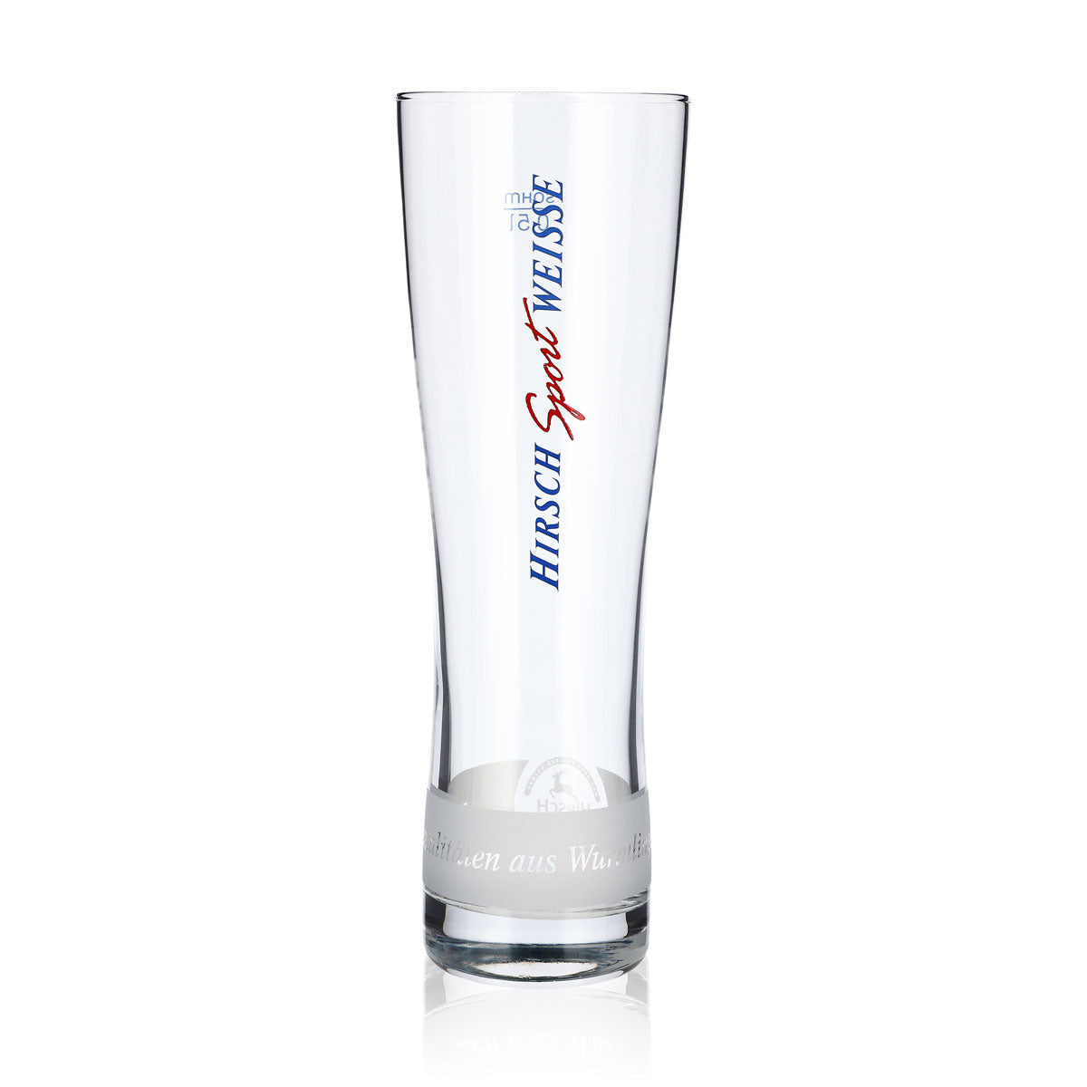 6x Hirsch-Brauerei Bier Glas 0,5l Weizenglas "Sport" sahm Toronto (6er Set) – Ansicht 2