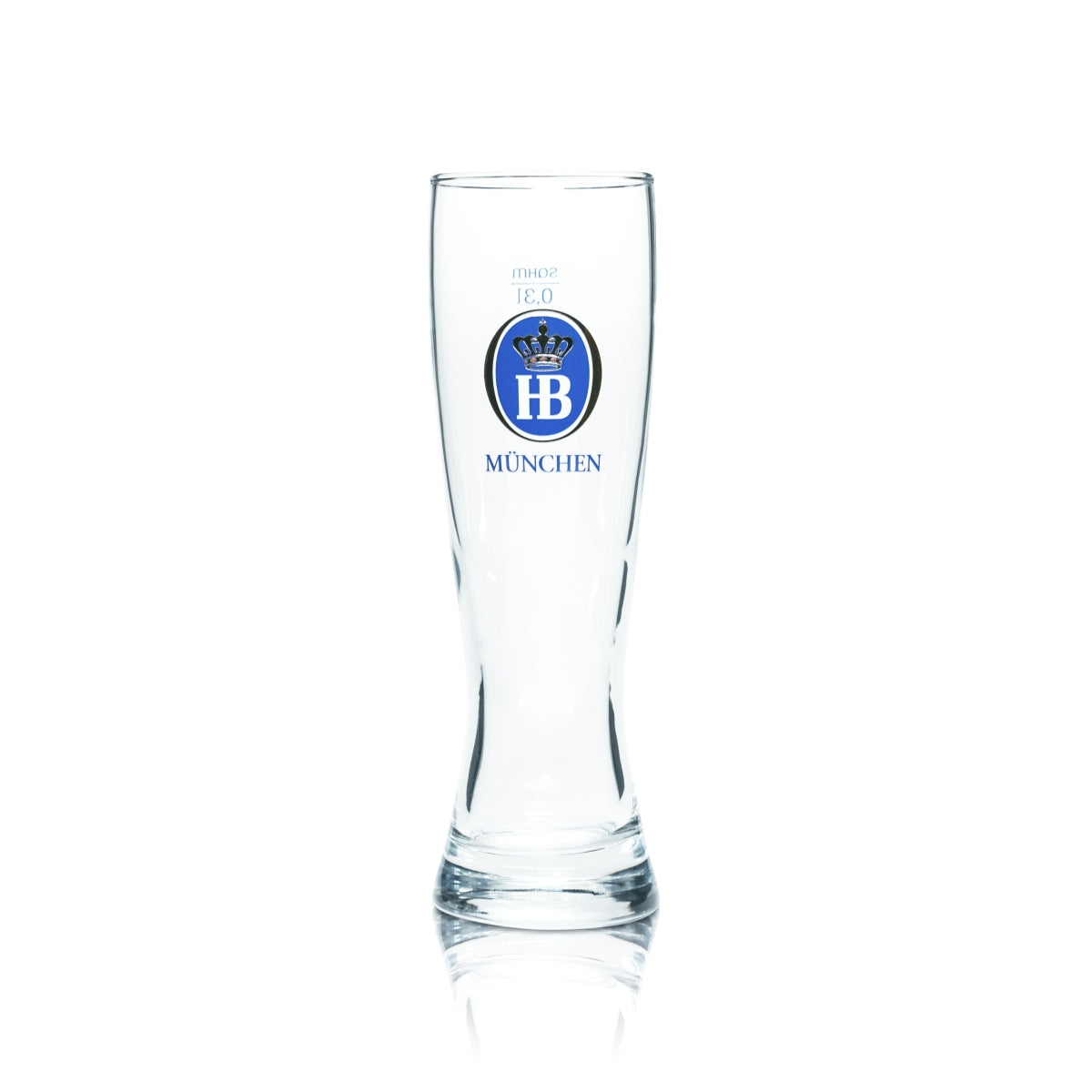 6x Hofbräu München Bier Glas 0,3l Weißbier Sahm HB Weizen Gläser Hefe Beer – Ansicht 3