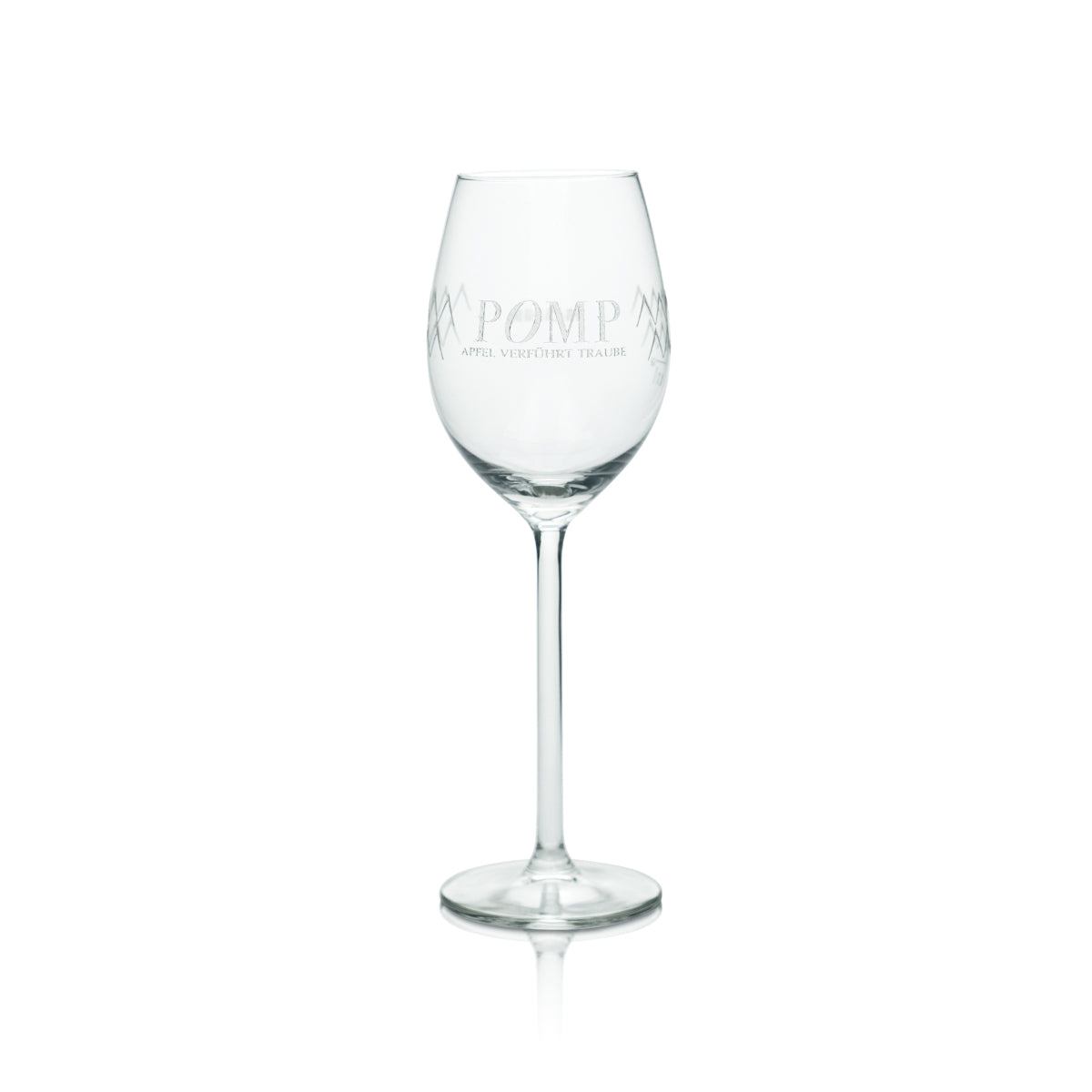 6x Höhl Glas 0,32l Wein Stil Kelch Gläser POMP Apfelwein Cidre Cider Most Gastro – Ansicht 2
