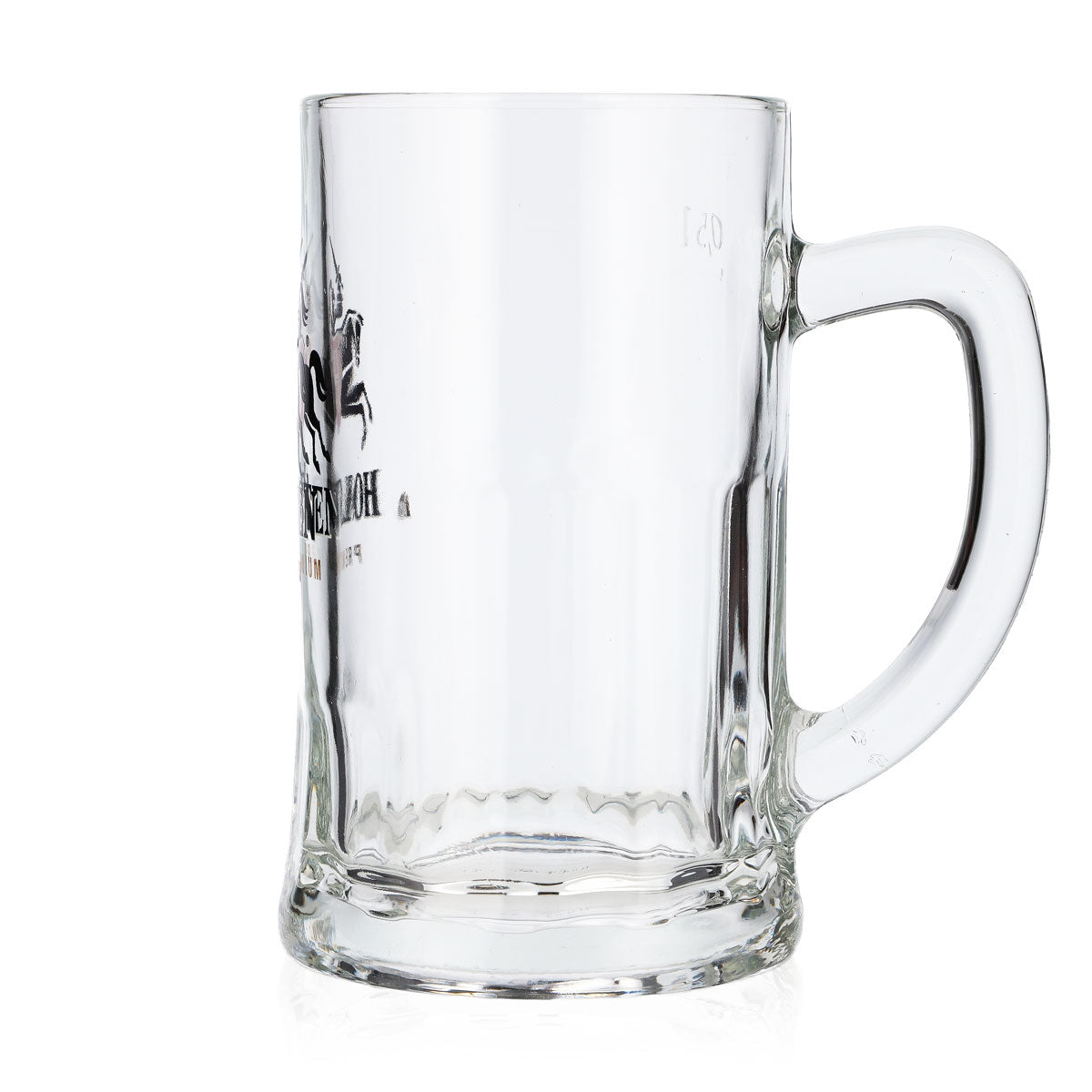 6x Holsten Bier Glas 0,5l Krug großes Logo Premium in Gold Sahm (6er Set) – Ansicht 6