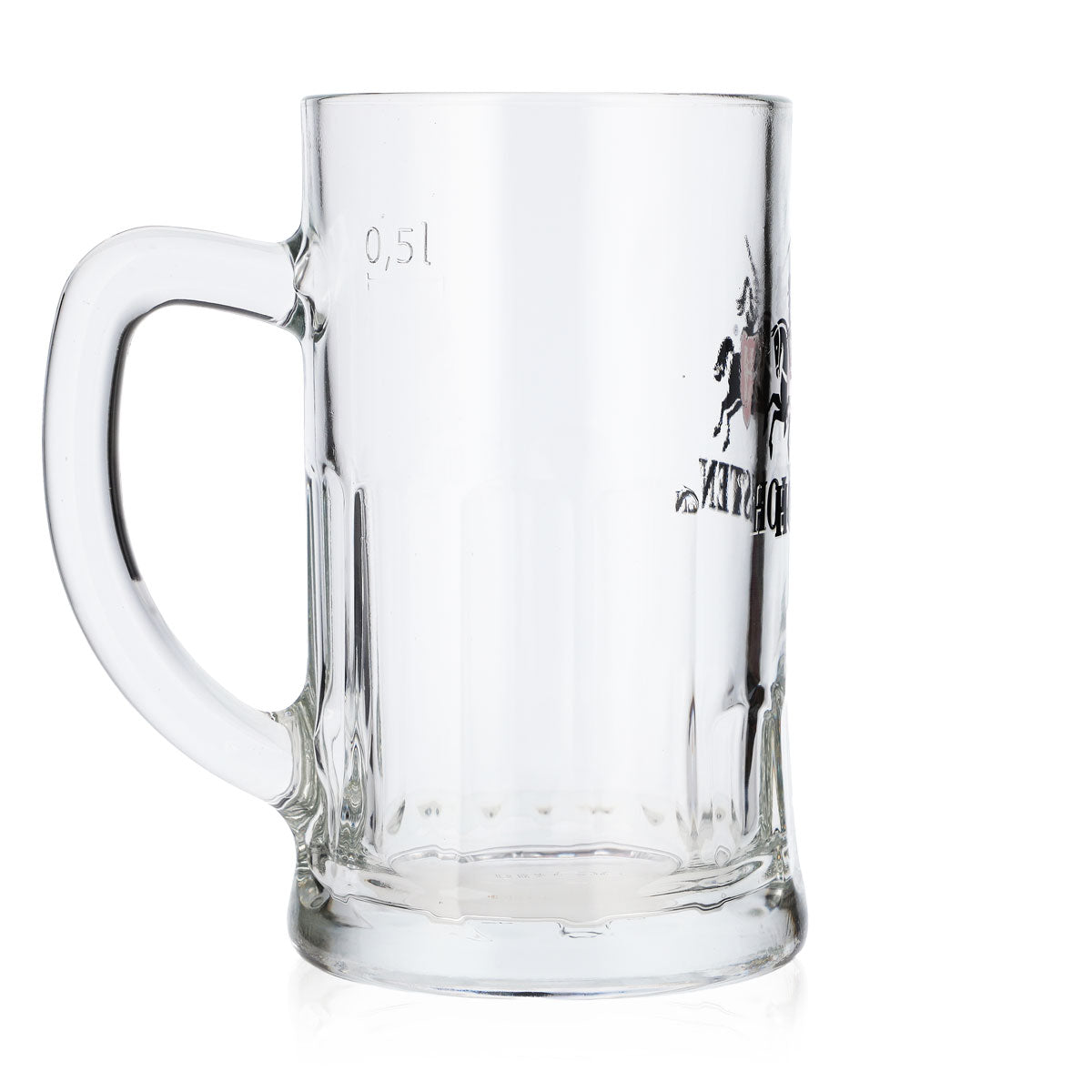 6x Holsten Bier Glas 0,5l Krug großes Logo Sahm Salzburg (6er Set) – Ansicht 4