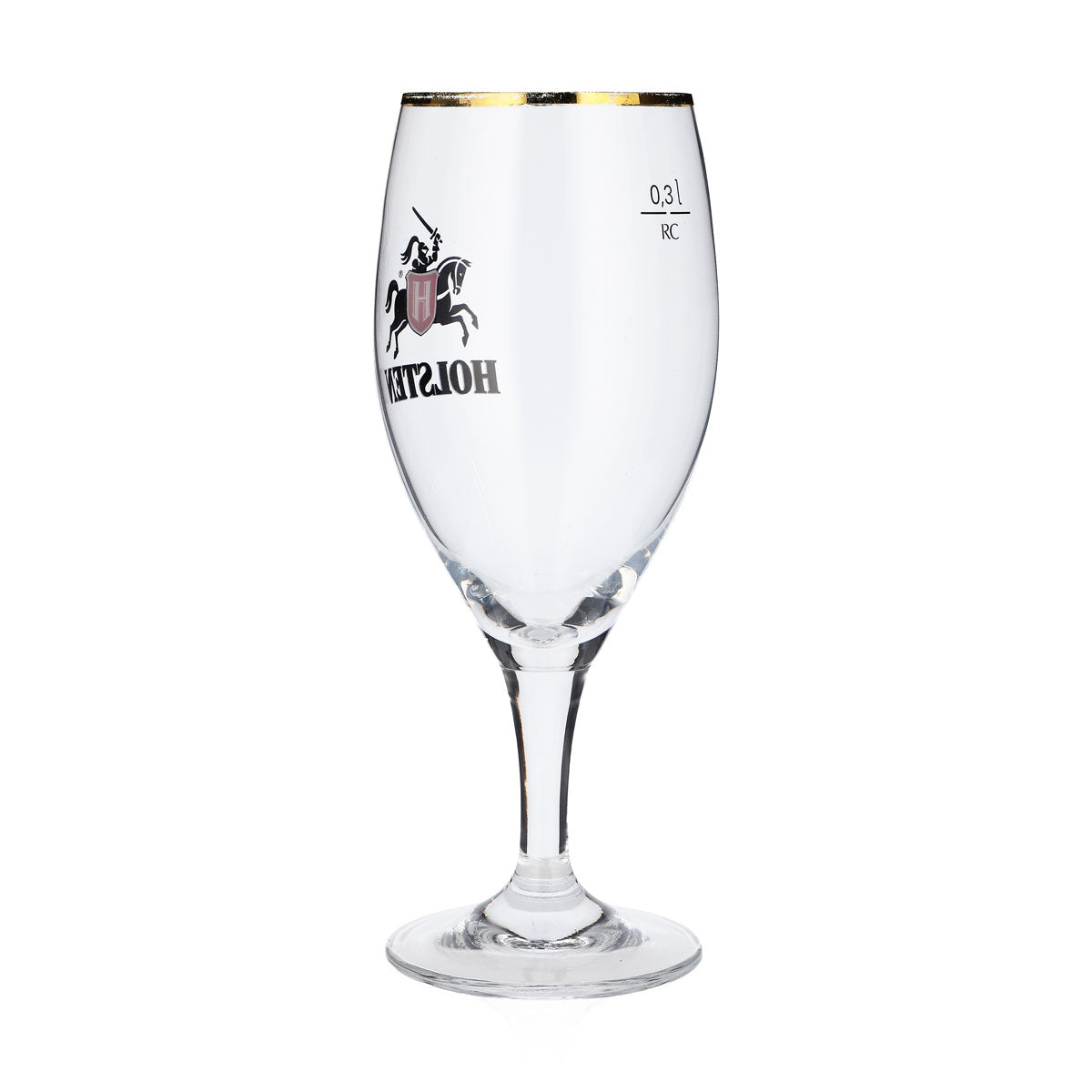 6x Holsten Bier Glas Biergläser 0,3l Pokalgläser Goldrand Ritzenhoff – Ansicht 4