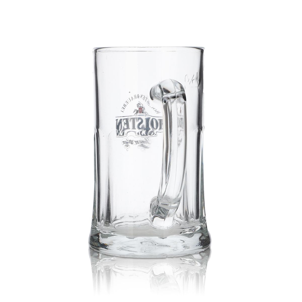 6x Holsten Glas 0,4l Bierkrug Humpen Krüge Salzburg Seidel Gläser Set Brauerei – Ansicht 4