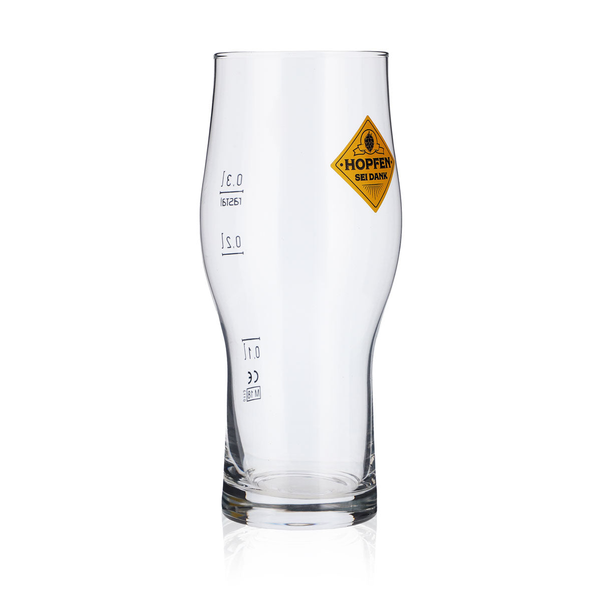 6x Hopfen sei Dank Bier Glas 0,3l Tumbler Biergläser Craft Master Two – Ansicht 3