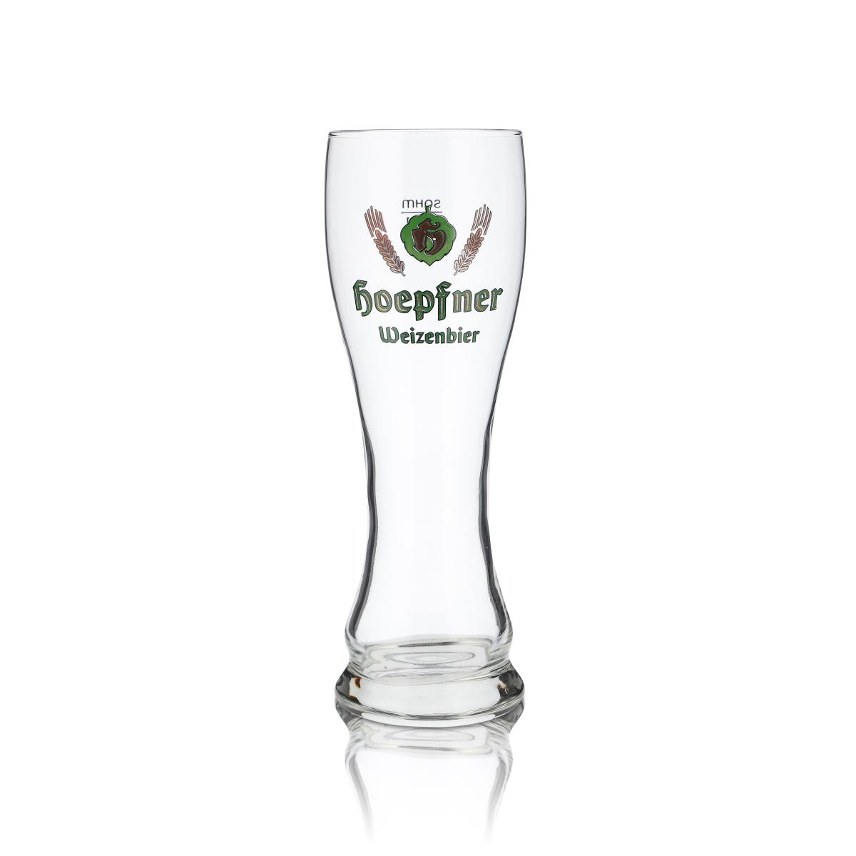 6x Höpfner Glas 0,3l Weißbierglas Hefweizen Gläser Set Brauerei Karlsruhe – Ansicht 2