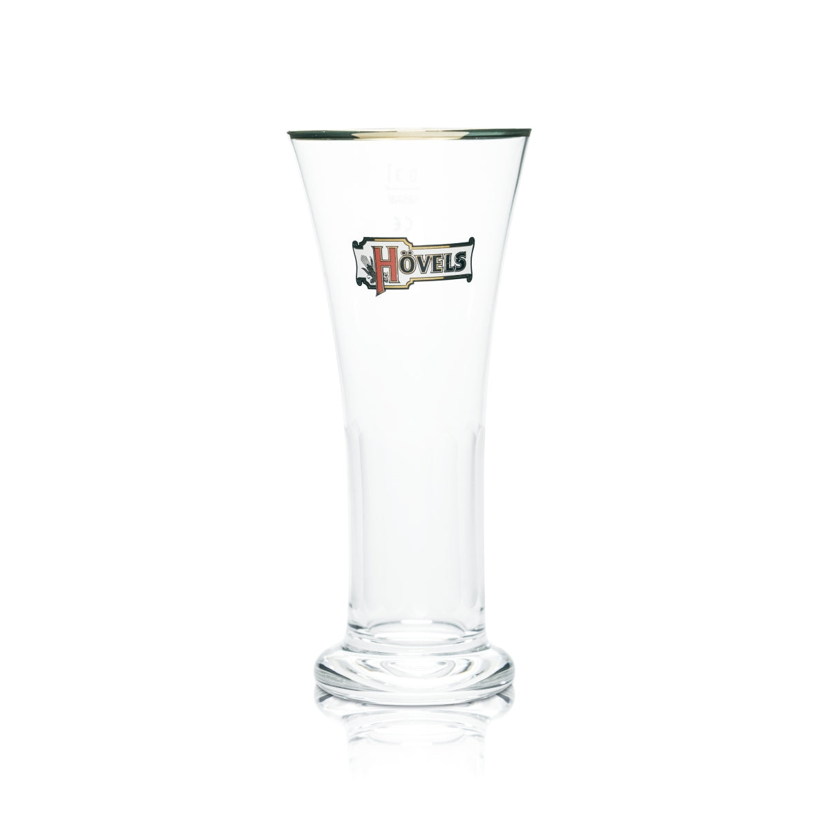6x Hövels Glas 0,3l Bier Pokal Goldrand Viktoria-Becher Gläser Dortmund Brauerei – Ansicht 2