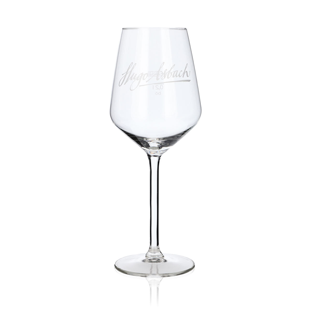 6x Hugo Glas 0,37l Asbach Weingläser Set Aperitif Cocktail Longdrink Kelchgläser – Ansicht 2
