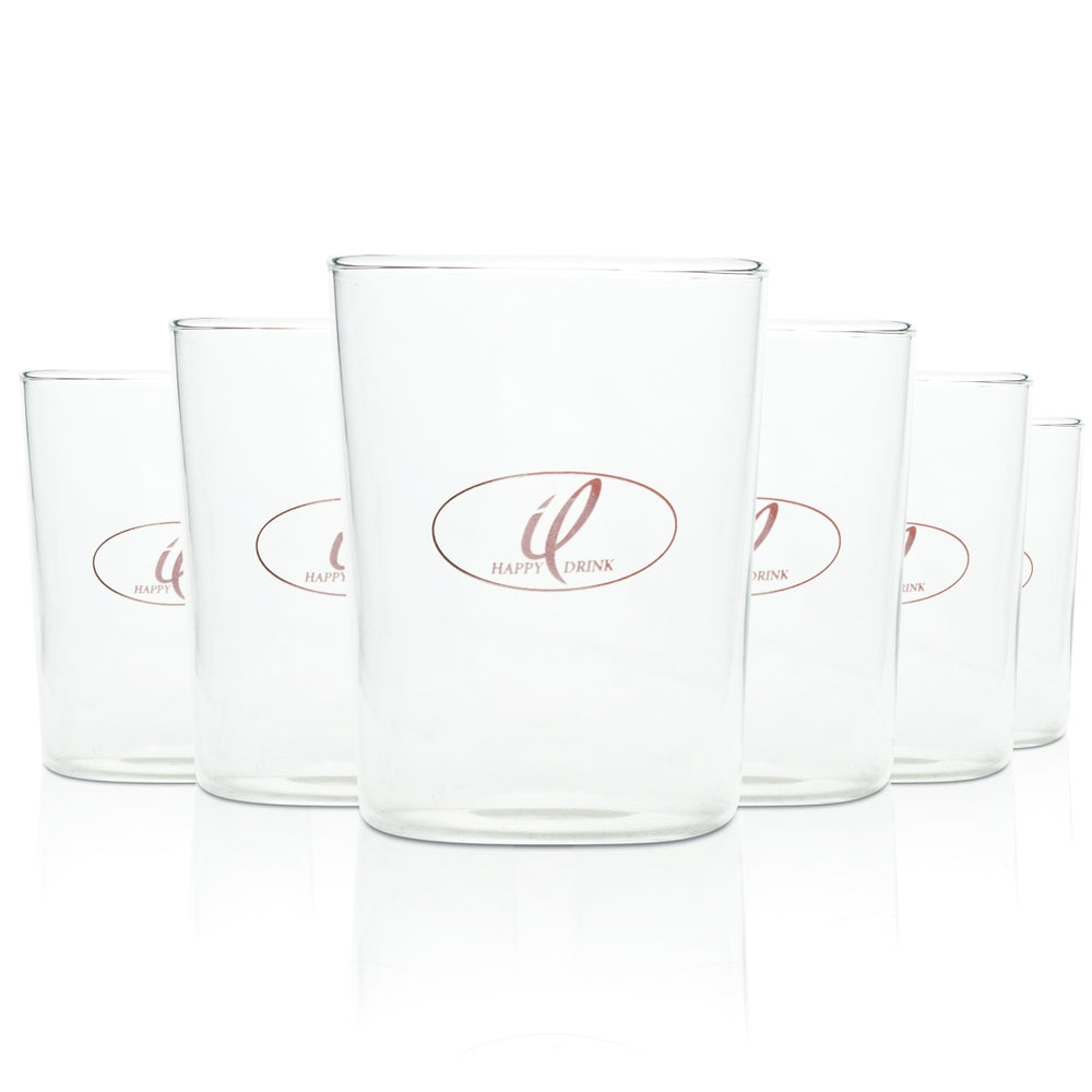 6x Il Mionetto Spritz Glas Happy Drink 0,2l Tumbler Cocktail Gläser Longdrink