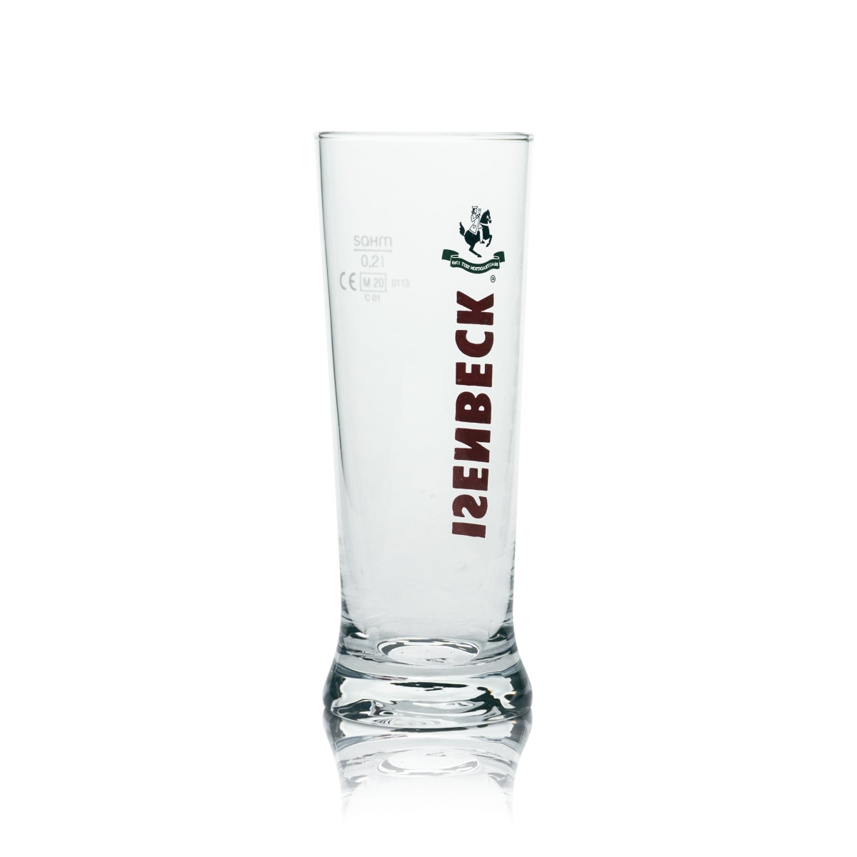 6x Isenbeck Bier Glas 0,2l Szeneglas Pokal Star Cup Tulpe Gläser Brauerei Beer – Ansicht 3