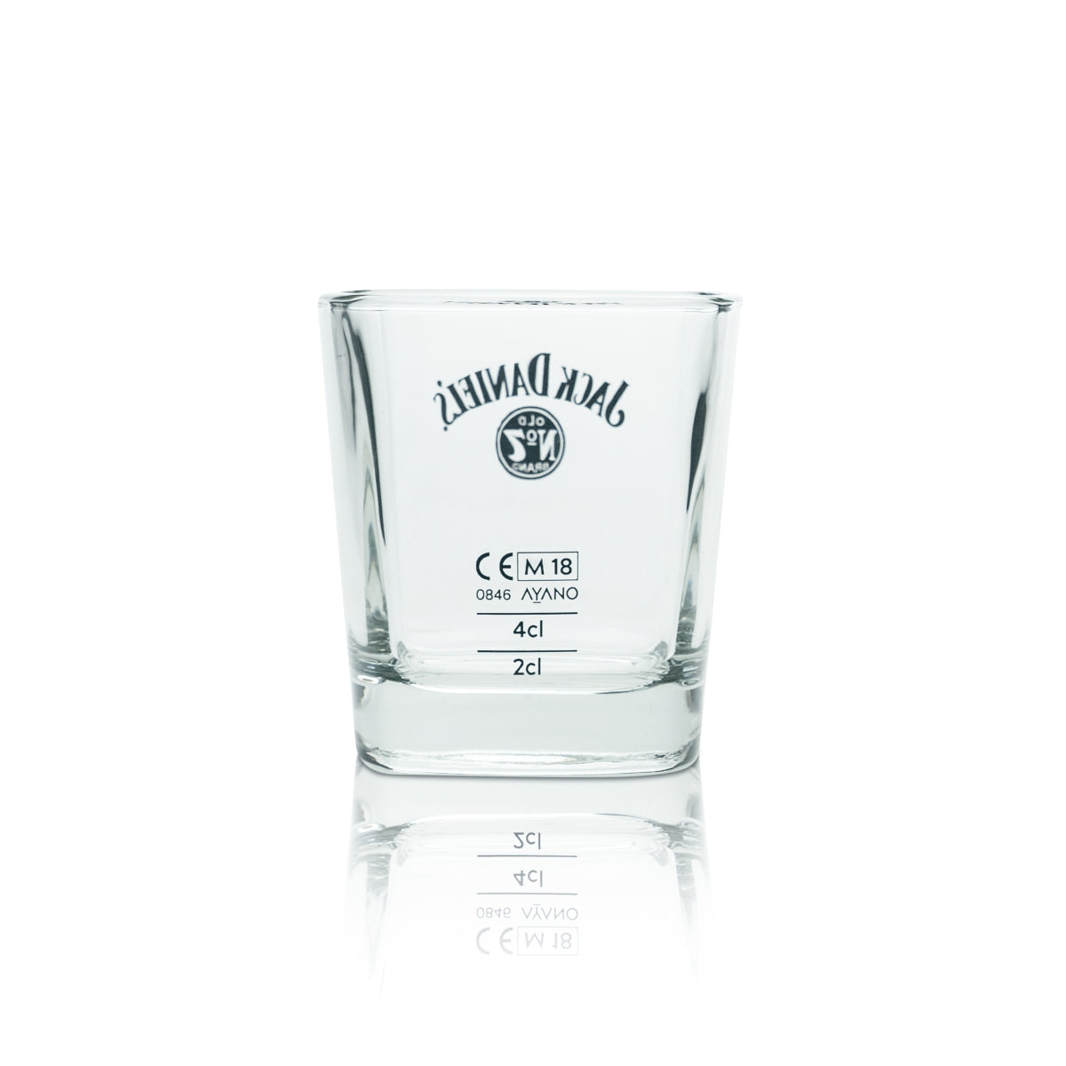 6x Jack Daniels Glas 0,24l Whiskey Tumbler No. 7 Gläser Geeicht Gastro Longdrink – Ansicht 4