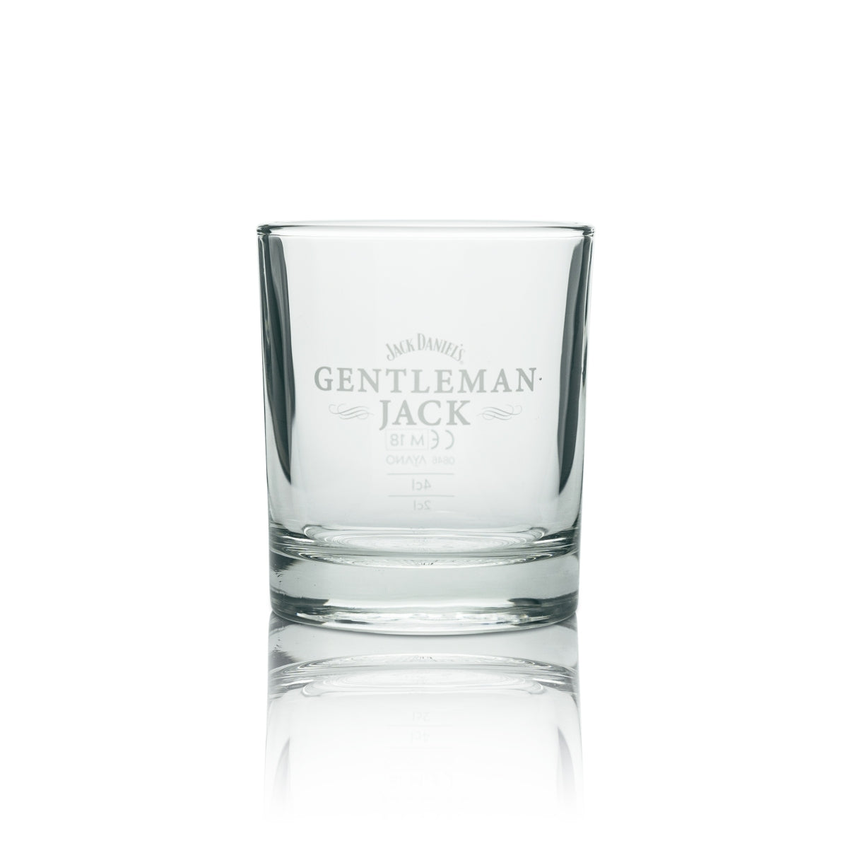 6x Jack Daniels Glas 0,2l Whiskey Tumbler Gentleman Jack Gläser Geeicht Gastro – Ansicht 2