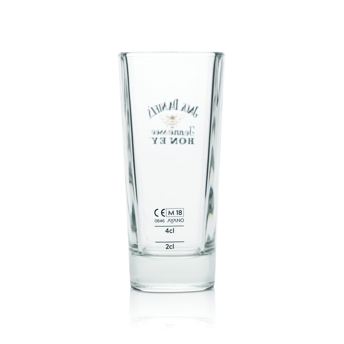 6x Jack Daniels Glas 0,35l Whiskey Longdrink Cocktail Gläser Tennessee Honey – Ansicht 3