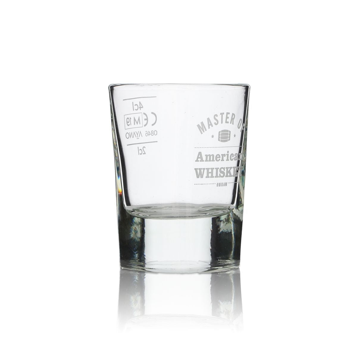 6x Jack Daniels Glas 4cl Shots Kurze Stamper Gläser Master of American Whiskey – Ansicht 3