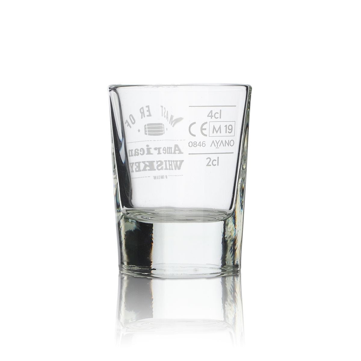 6x Jack Daniels Glas 4cl Shots Kurze Stamper Gläser Master of American Whiskey – Ansicht 4