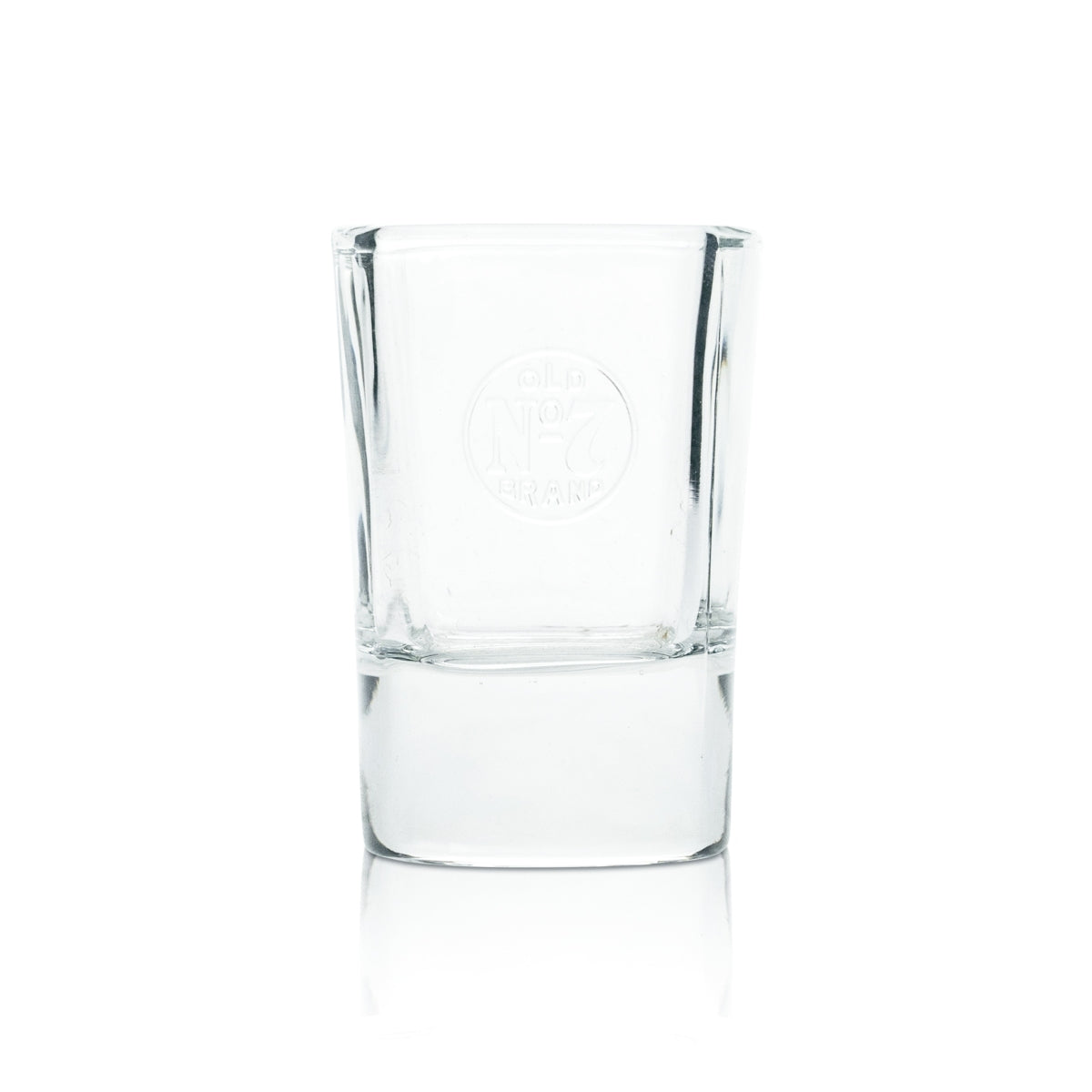6x Jack Daniels Glas 4cl Whiskey Shot Gläser Kurze Stamper No. 7 Relief Kontur – Ansicht 2