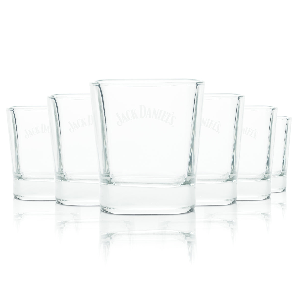 6x Jack Daniels Tumbler Glas 0,27l Whiskey Gläser Longdrink Jacky Cola Bourbon