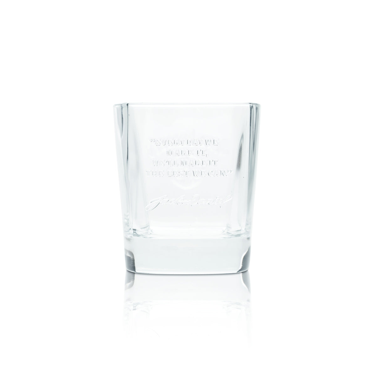 6x Jack Daniels Whiskey Glas 0,2l Relief Tumbler Becher Kontur Gläser Bourbon – Ansicht 3