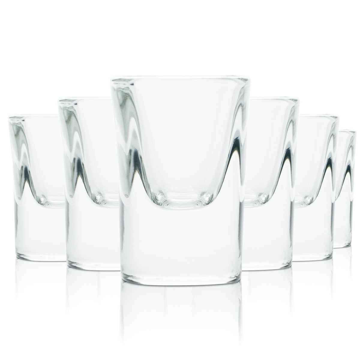 6x Jack Daniels Whiskey Glas 3cl Shot Kurze Stamper Gläser No7 Tennessee Lynch