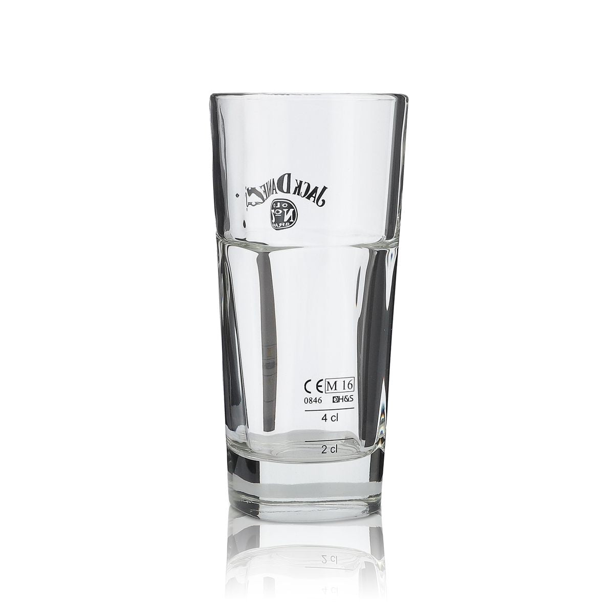 6x Jack Daniels Whiskey Glas Longdrink stapelbar – Ansicht 6