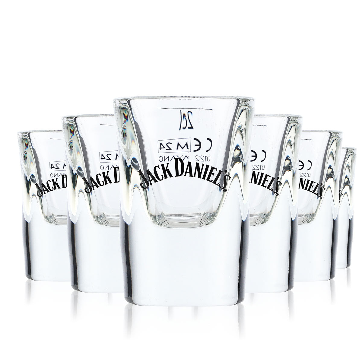 6x Jack Daniels Whisky Shotglas 2cl Stamper Kurzer Schnaps Gläser – Ansicht 7
