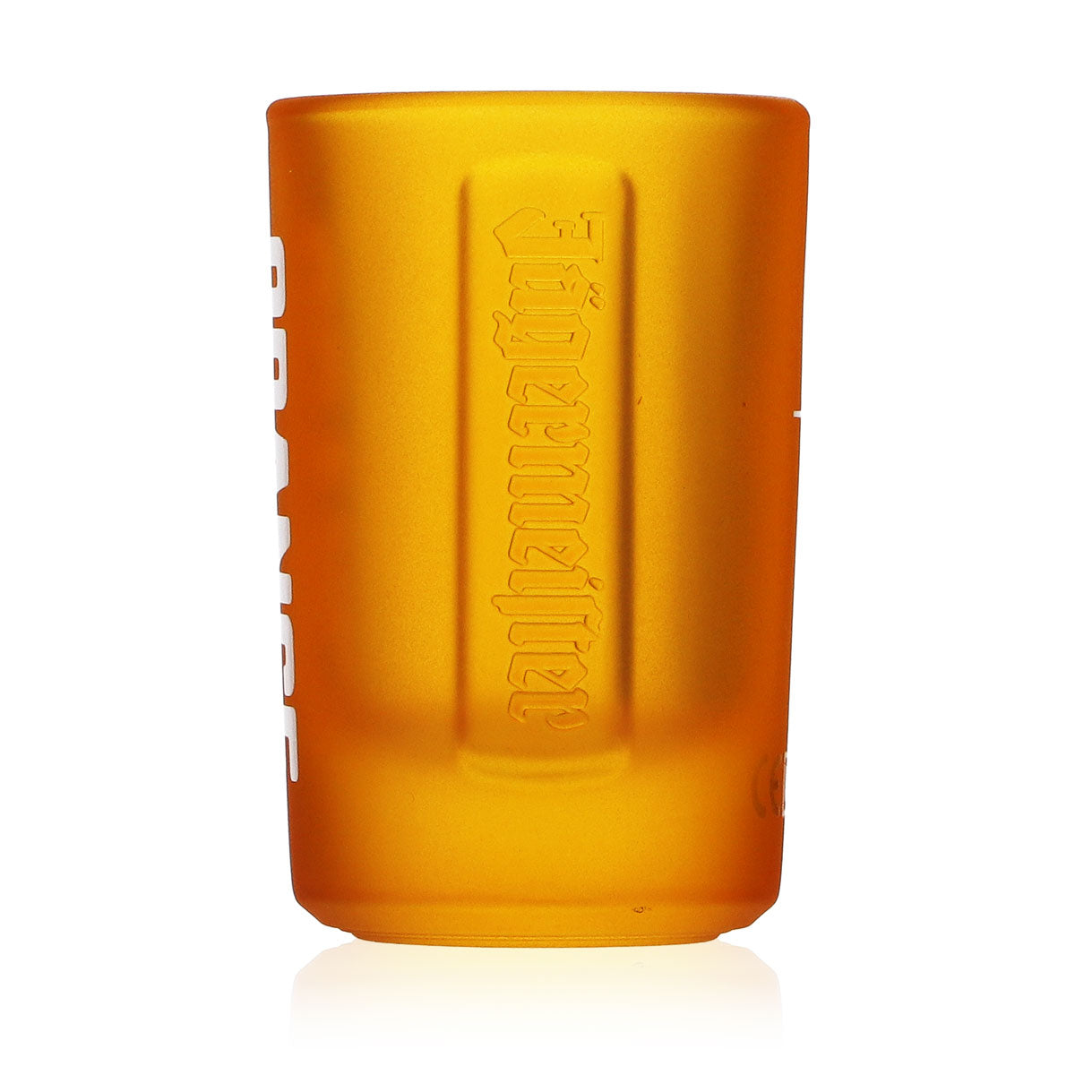 6x Jägermeister Likör Glas 2cl Shotglas Stamper Shotglas "Orange" Böckling – Ansicht 5