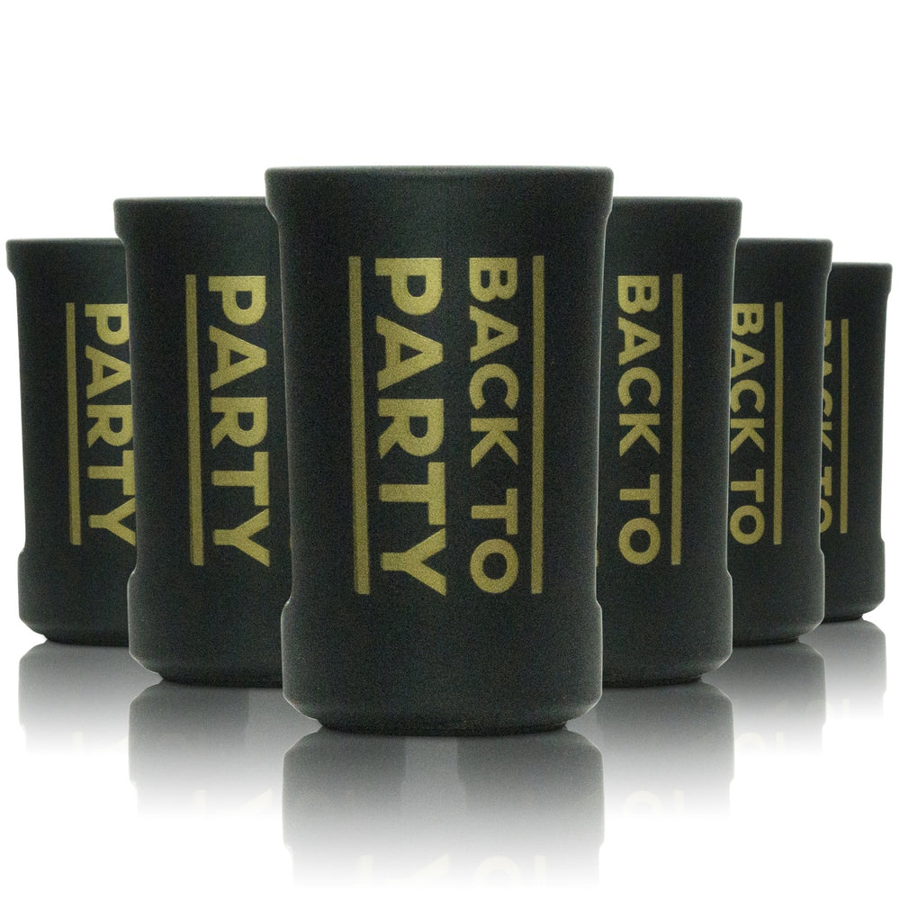 6x Jägermeister Schnapsglas Shotglas 2cl Back To Party Sonderedition Kurze Gläser