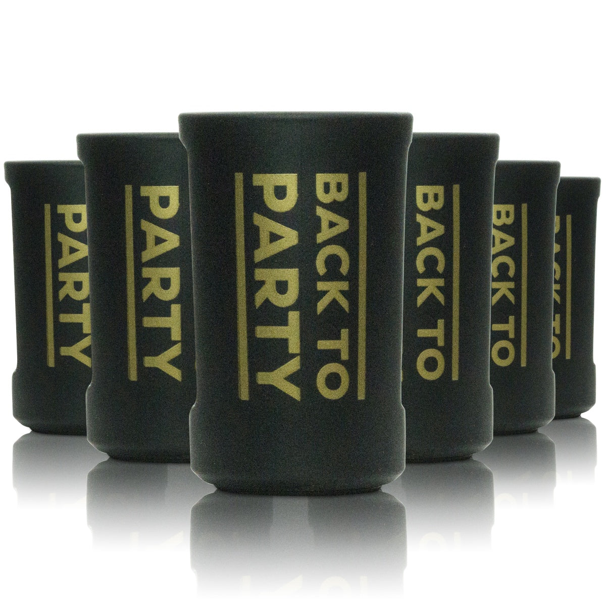 6x Jägermeister Schnapsglas Shotglas 2cl Back To Party Sonderedition Kurze Gläser