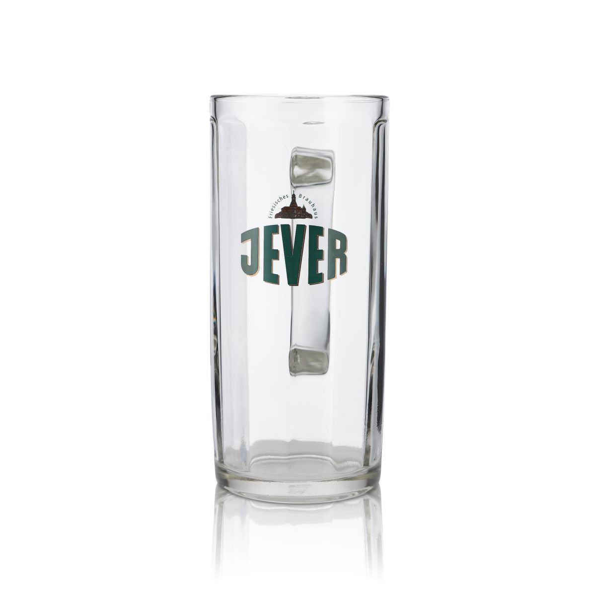 6x Jever Glas 0,5l Bierkrug Konturglas Pils Humpen Seidel Gläser Set Brauerei – Ansicht 2