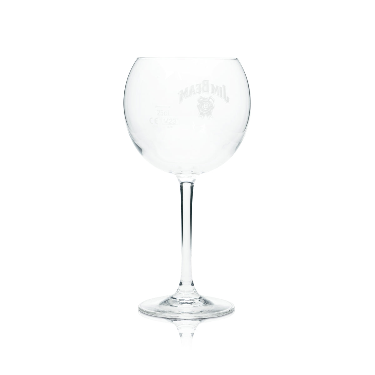 6x Jim Beam Whiskey Glas 0,3l Ballon Stil Kelch Gläser Sunshine Bourbon Gastro – Ansicht 3