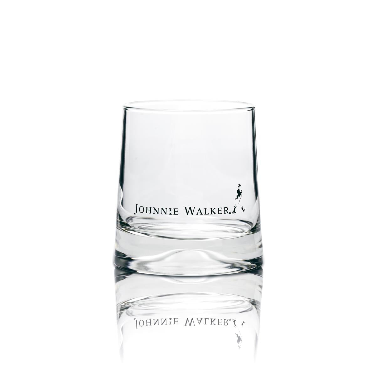 6x Johnnie Walker Whiskey Glas Tumbler altes Design – Ansicht 2
