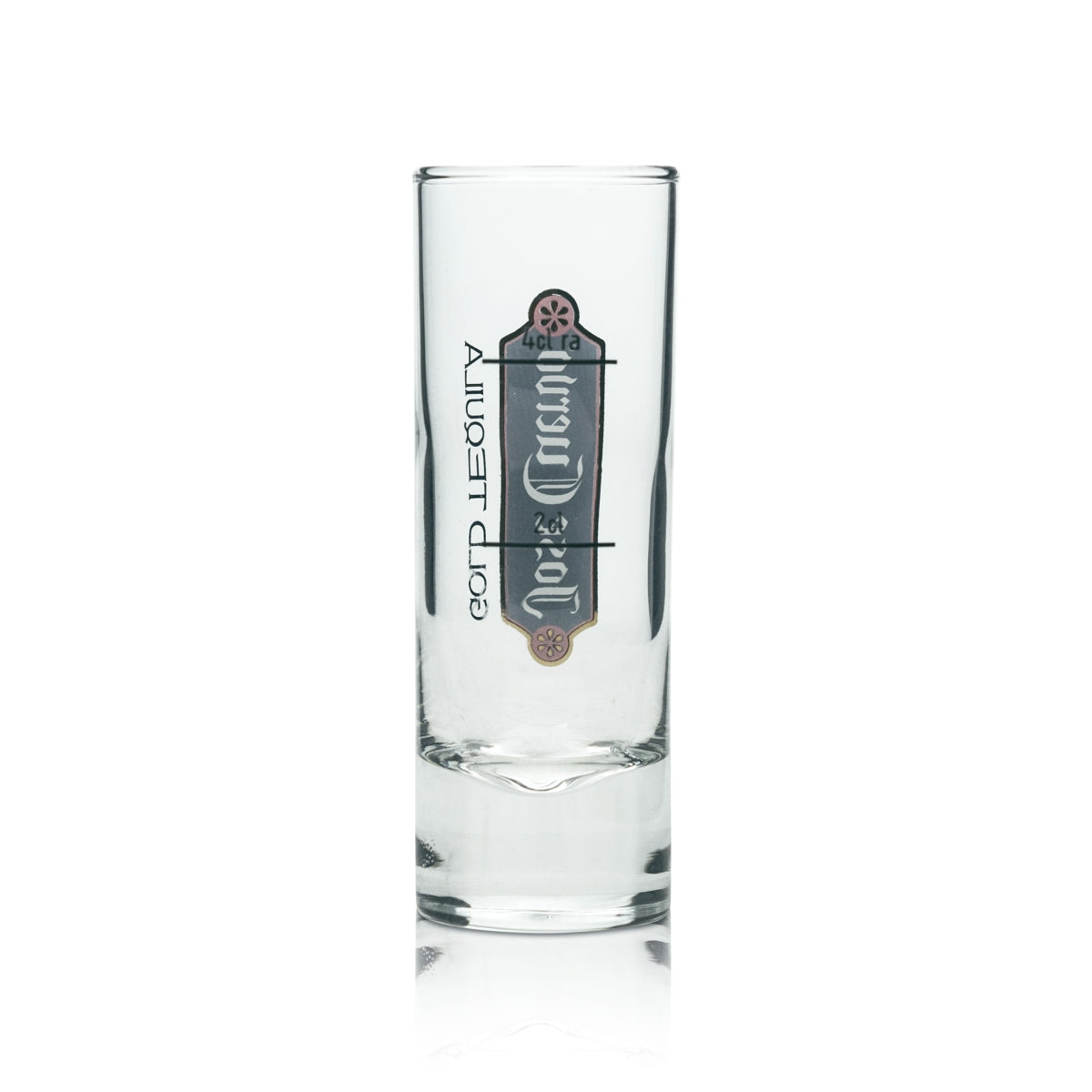 6x Jose Cuervo Tequila Glas 4cl Shot Gold Tequila Gläser Kurze Stamper Schnaps – Ansicht 3