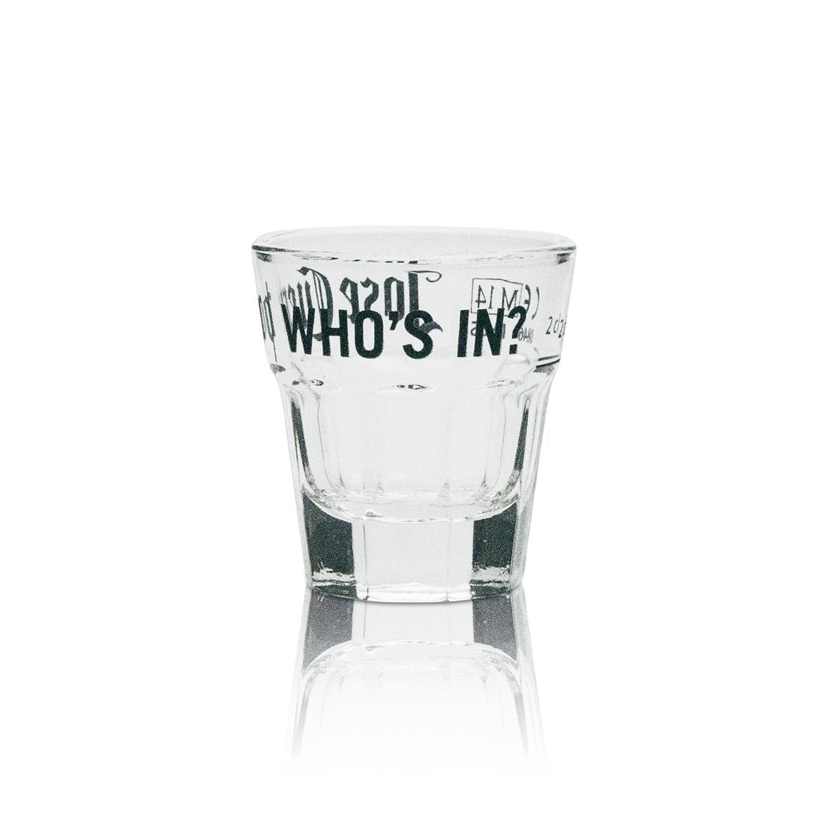6x Jose Cuervo Tequila Glas Shot 2cl "Who's in?" – Ansicht 3