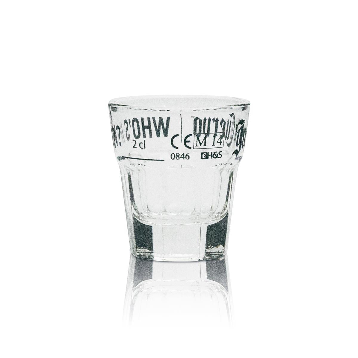 6x Jose Cuervo Tequila Glas Shot 2cl "Who's in?" – Ansicht 4