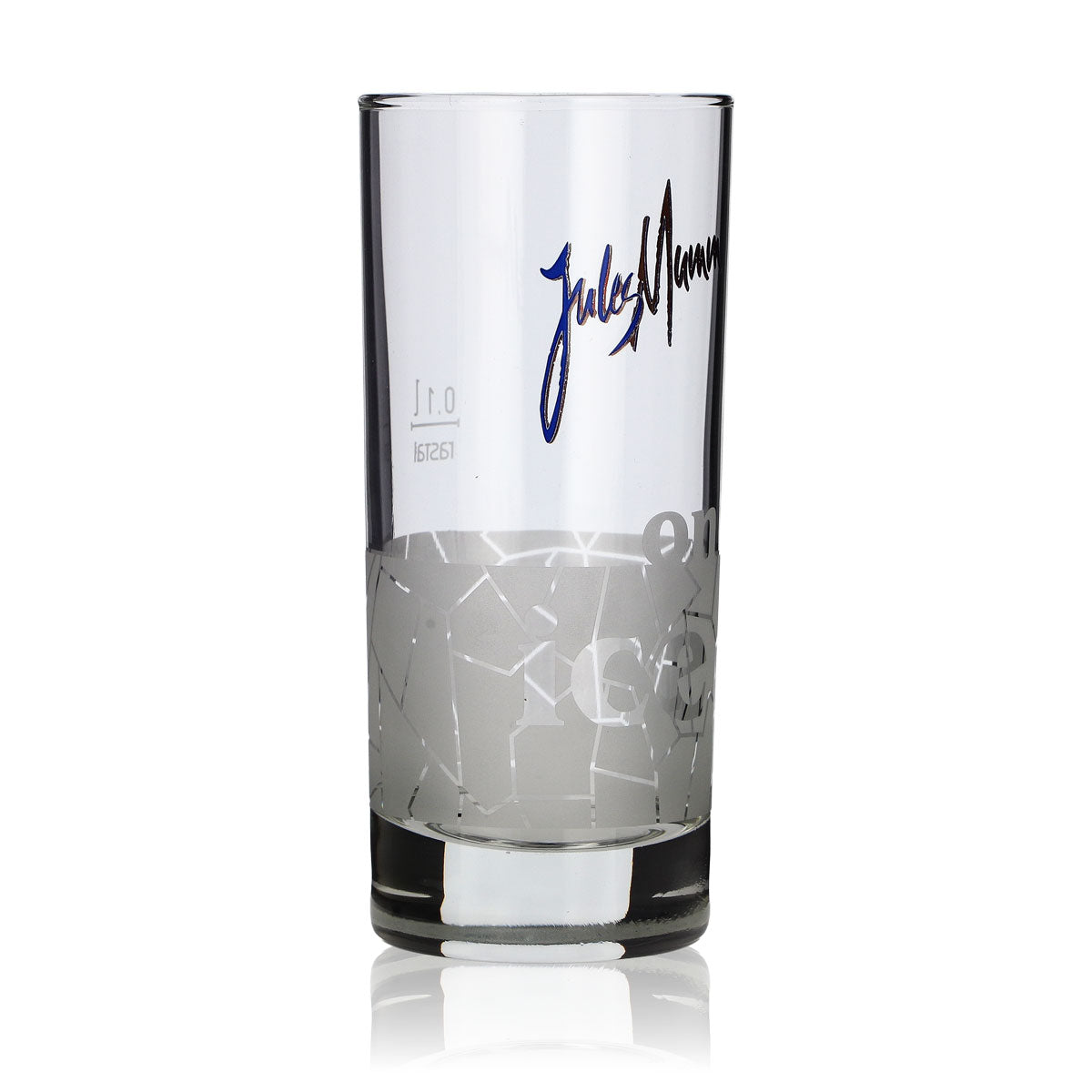 6x Jules Mumm Glas 0,1l Becher Tumbler Longdrink Aperitif Gläser Set Satiniert – Ansicht 3